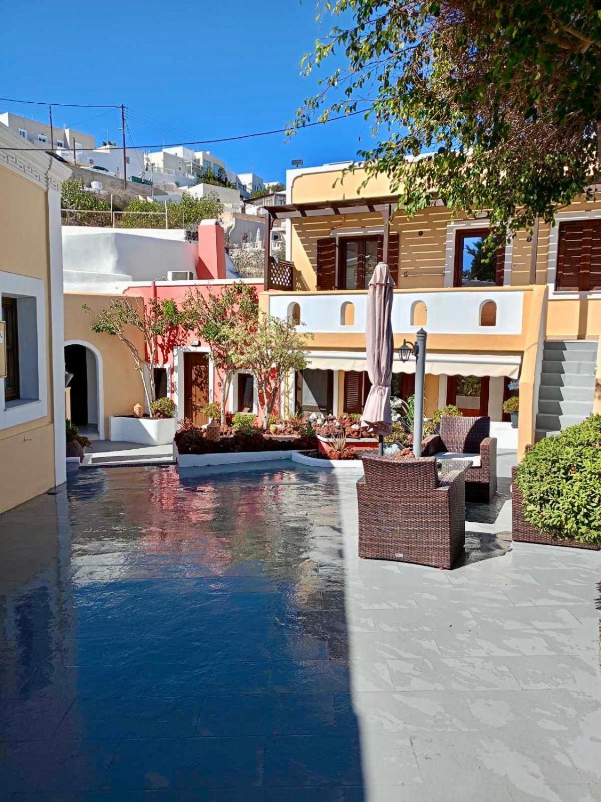 Pansion Zaharoula Hotel Fira  Eksteriør billede